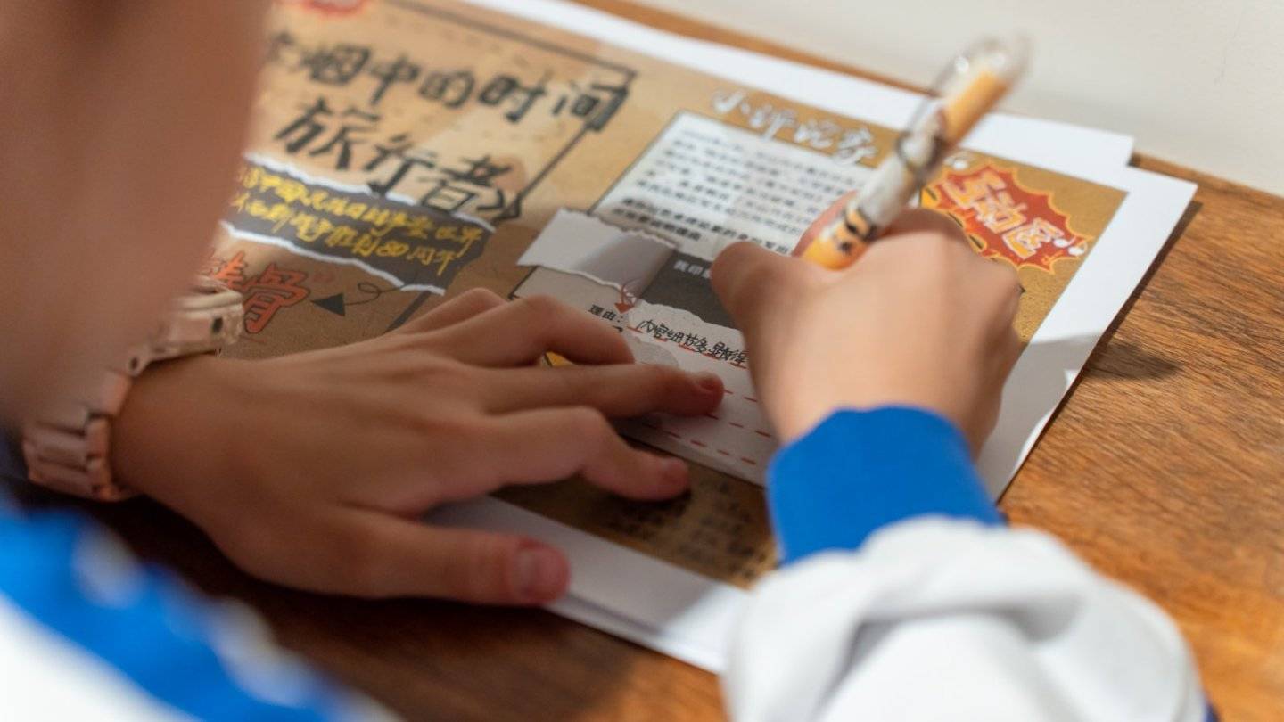 38！深圳青少年体验“红色剧本杀”新葡京网上赌场在美术馆“穿越”19(图4)